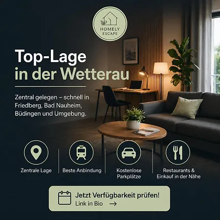 Altstadt Apartment Friedberg Naehe Frankfurt Bad Nauheim